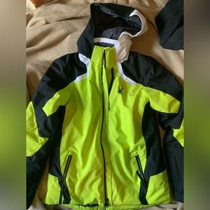 Boys Spyder Challenger Jacket, Propulsion Bibs & Gloves